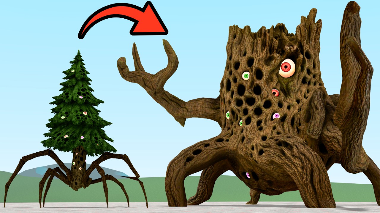 NEW EVOLUTION OF STUMP TREE TRYPOPHOBIA In Garry's Mod