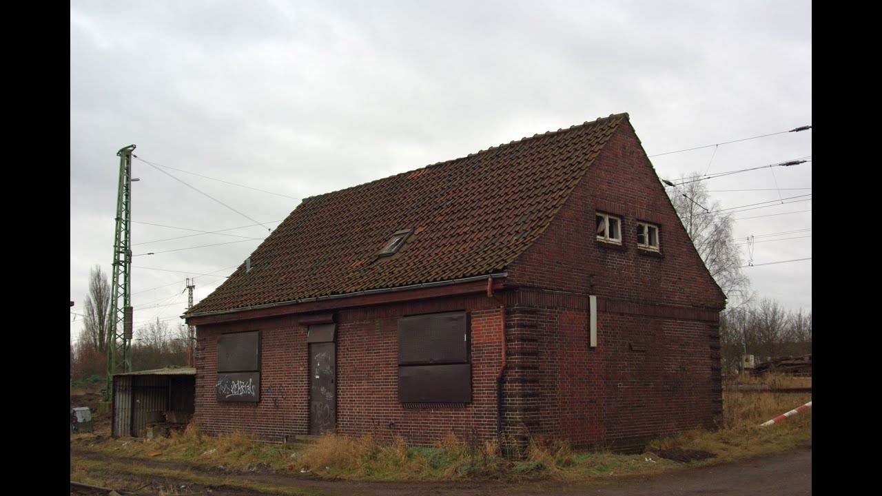 [UrbEx] Verlassenes Bahngebäude, Rangierbahnhof Bremen, 2015-10-04