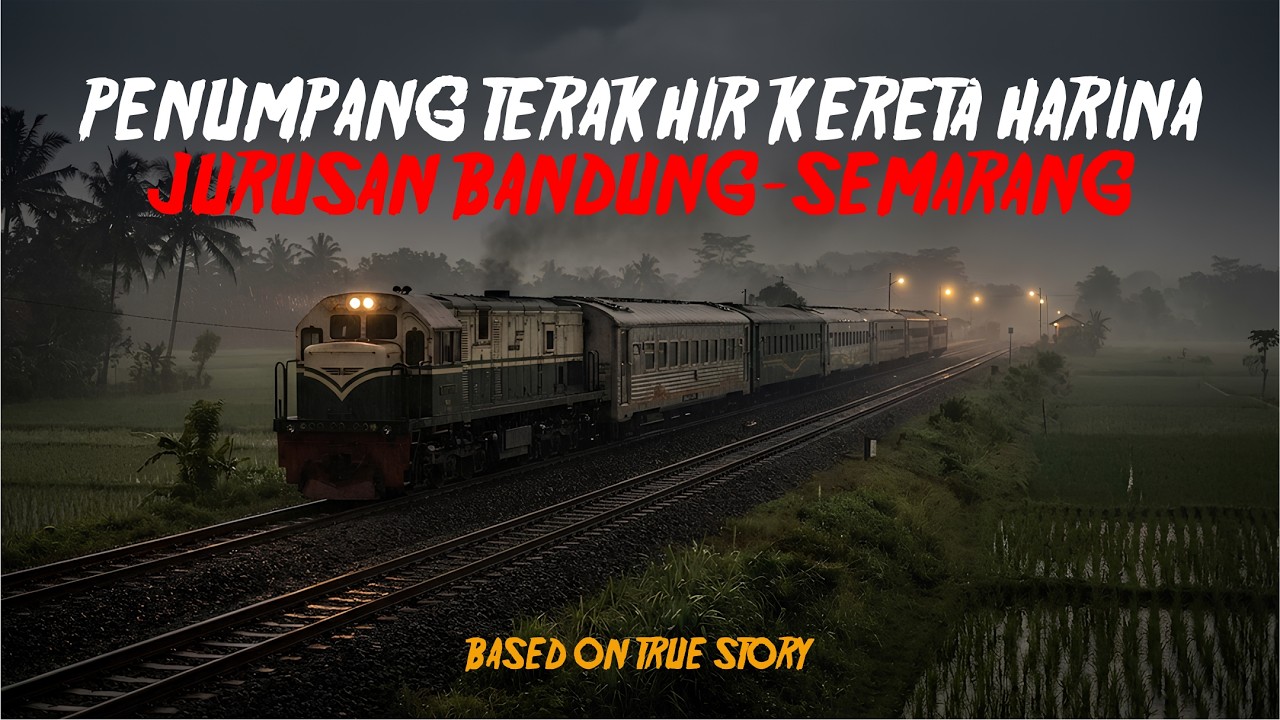 [Kisah Nyata] HOROR! Penumpang Terakhir Kereta Harina Jurusan Bandung-Semarang yg Tak Pernah Sampai!