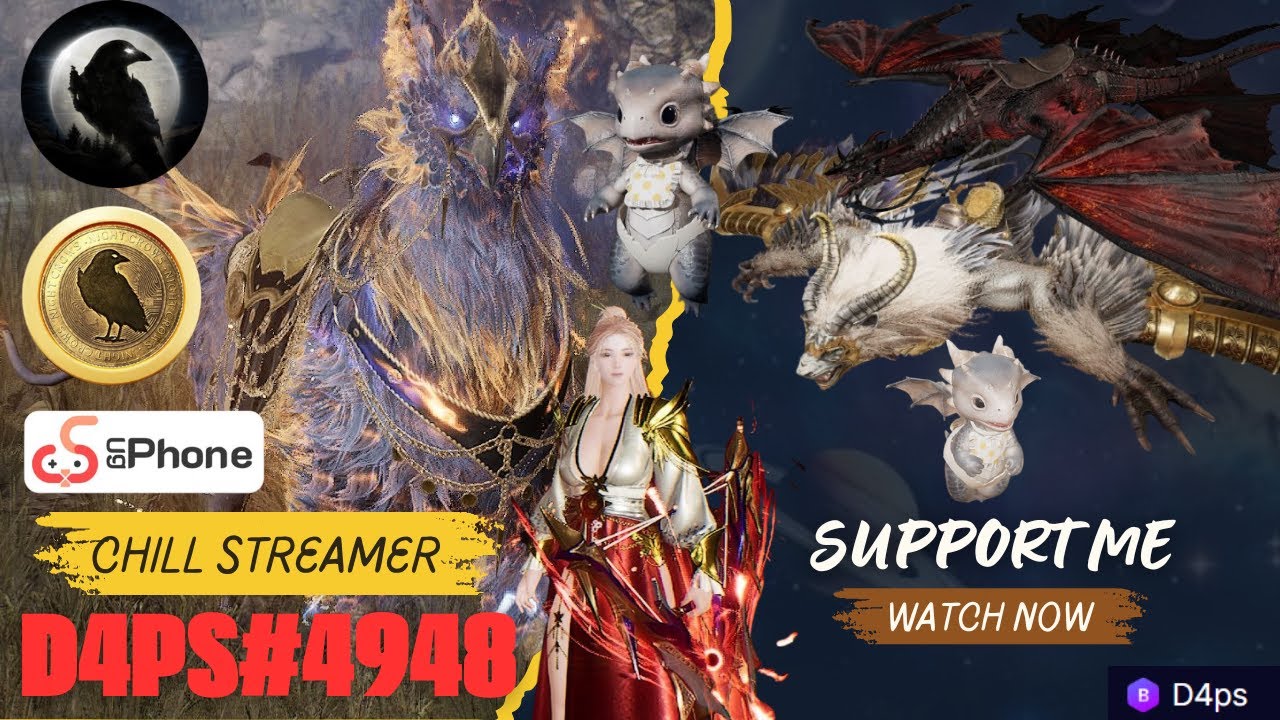 🔴Nightcrows |EXP FARMING MUNA MGA BOSSING!!! | 10 SEEDS = BEST COUPON SENT NAPO!! | D4PS#4948