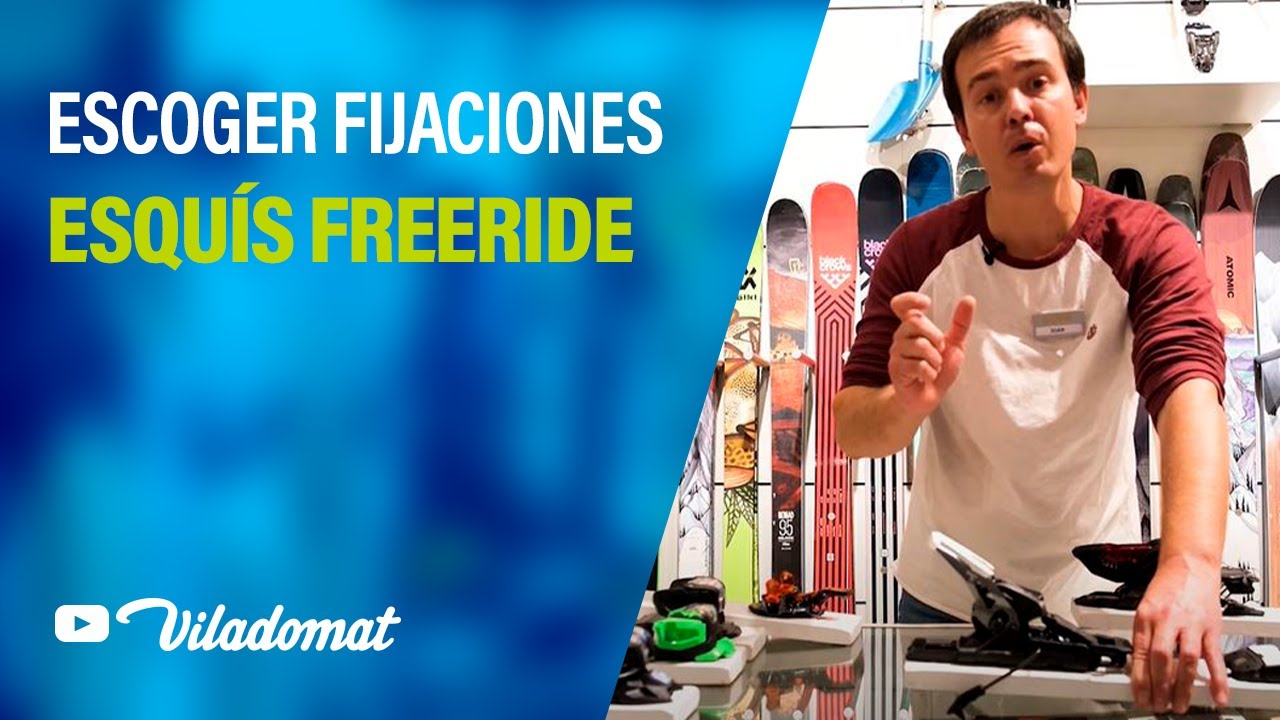 Fijaciones Esquí Freeride: Diferentes tipos y características