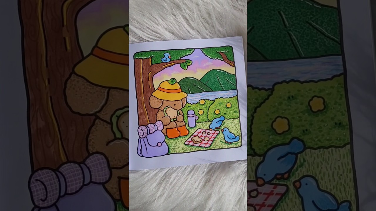tarde de piquenique 🥰 livro um dia adorável (cozy days) - coco wyo 