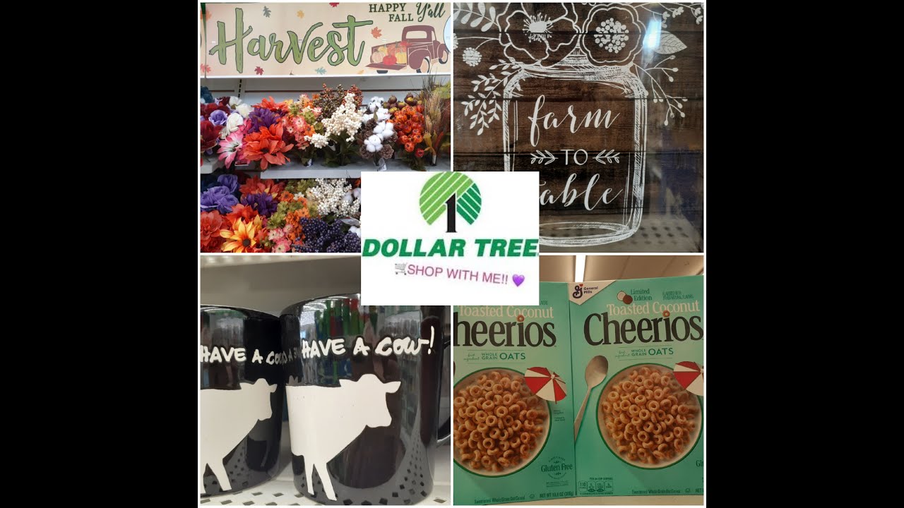 🐄🐓👑 Dollar Tree/ Fall 2020 Sneak Peek/ Shop W/Me!! 👑🛒🌻