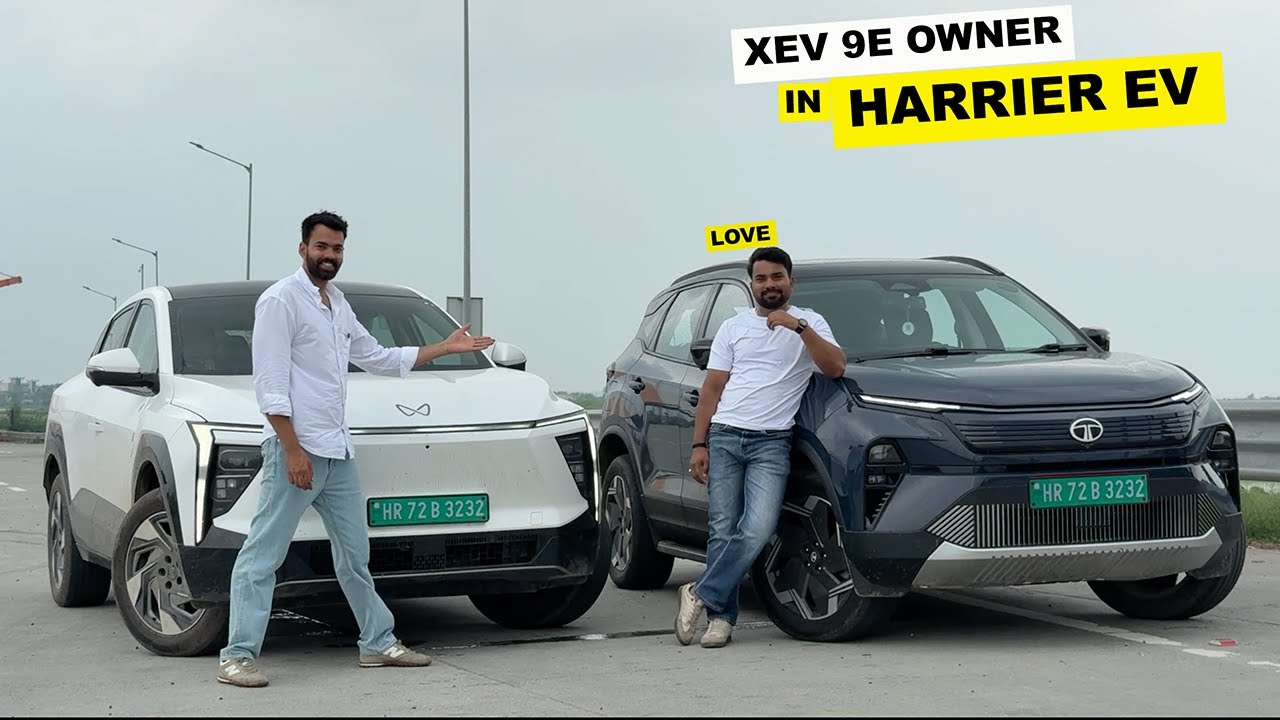 *Very Sad* When Mahindra Xev 9E Owner Sits in Harrier EV | Ye Phele Kyu Nahi Thi !!!