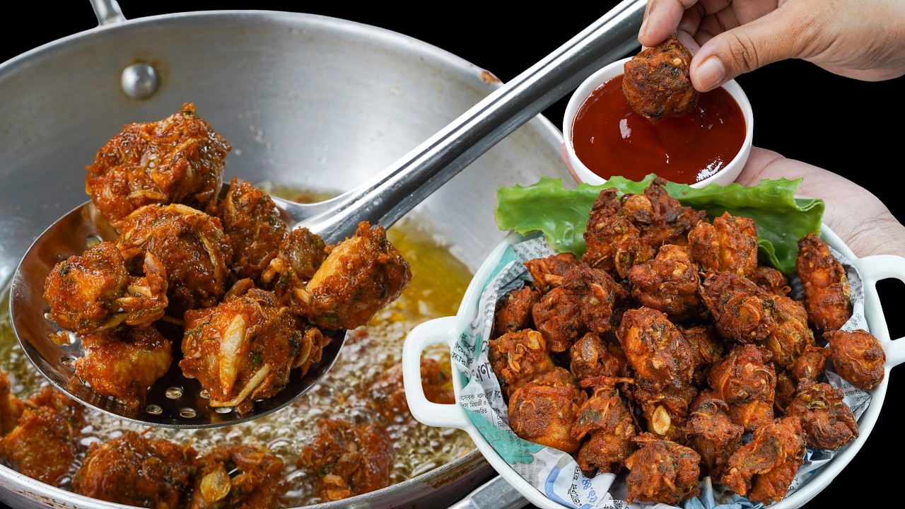 Пакода из курицы за 15 минут 🍗 | Идеальная закуска для неожиданных гостей | Хрустящая вечерняя за...