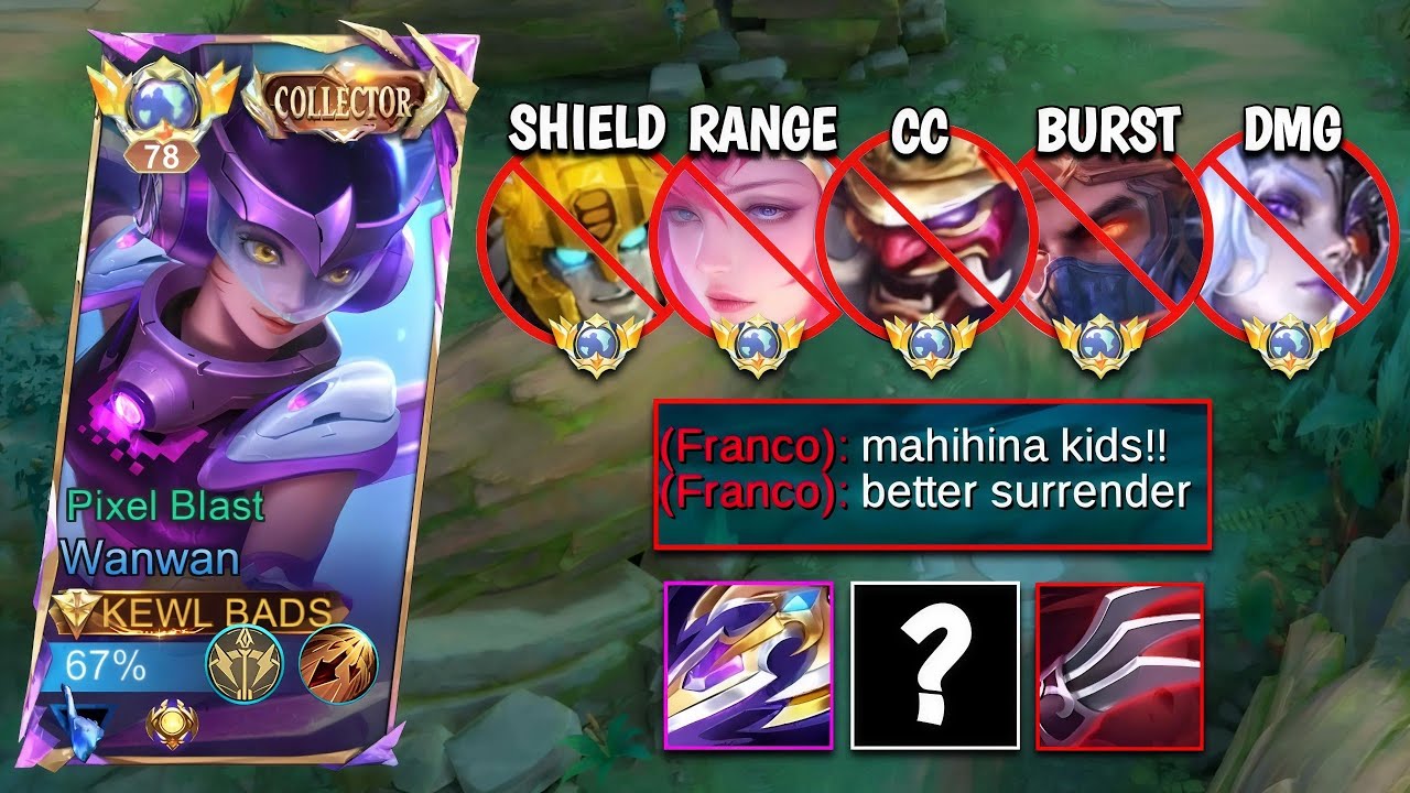 GLOBAL WANWAN MET A TEAM FULL COUNTER HEROES!! WORTHY OPPONENT?!💀 (intense match🔥)