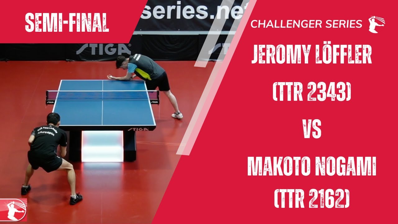 Semi-Final | Jeromy Löffler (TTR 2343) vs Makoto Nogami (TTR 2162) | Week 15