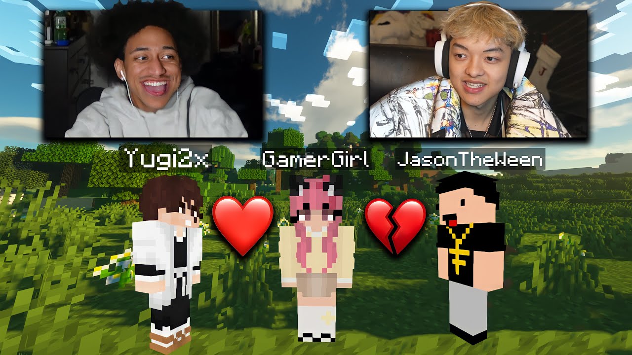 Yugi Tries STEALING Jason's GIRL On Minecraft..
