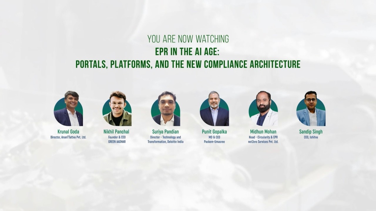 EPR в эпоху ИИ: новая архитектура комплаенса в Индии | GREENS 2026