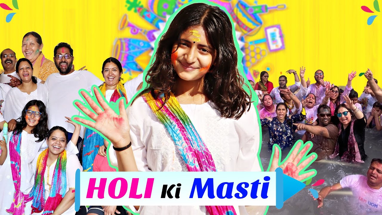 FISRT EVER ROAST HOLI VLOG | Holi Wale Din | MyMissAnand