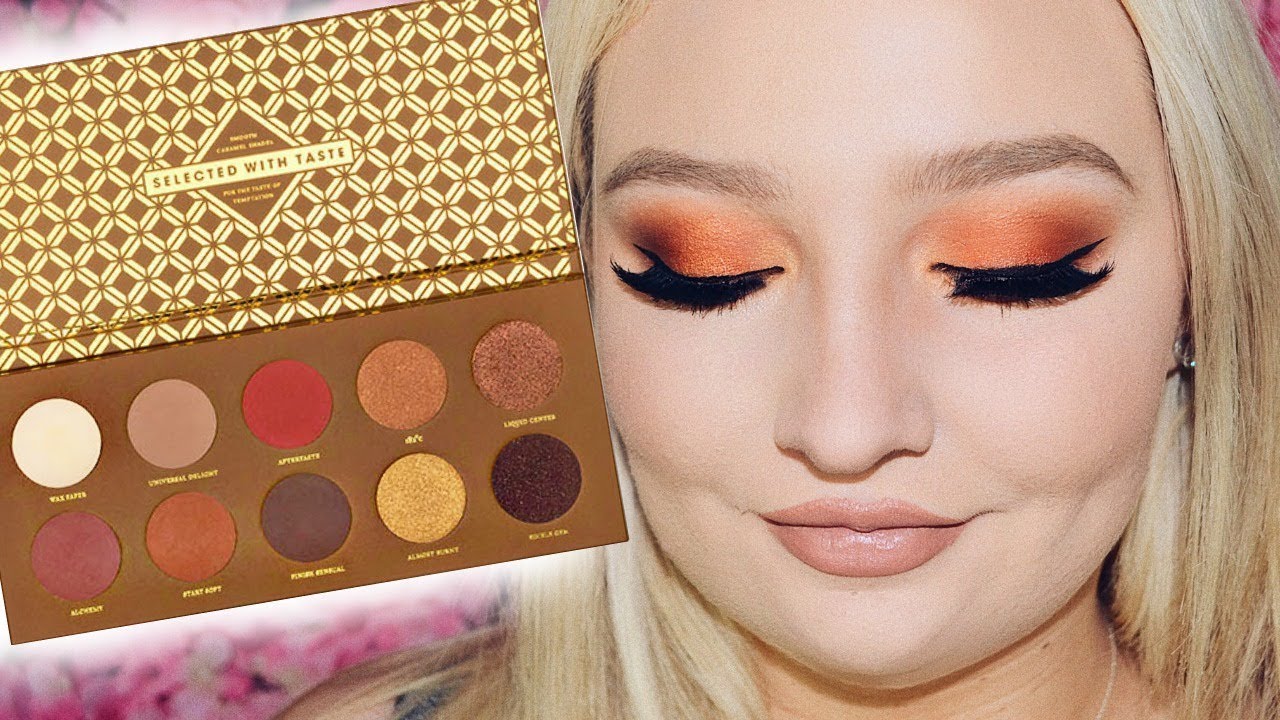 SPRING VIBES with Zoeva CARAMEL MELANGE Palette ♡ Tobie Jean