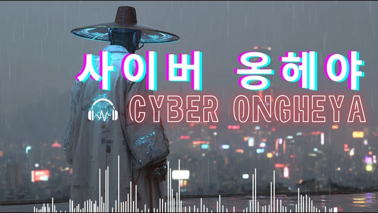 🎵 [사이버 옹헤야] 전통 민요와 테크노 비트의 만남 (Cyber Ongheya) #퓨전국악 #KCyberpunk #TechnoRock #KoreanFolkSong #응원가