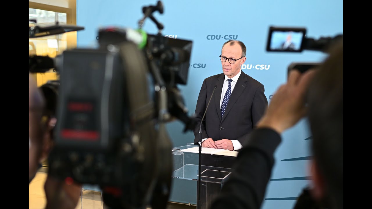 14. März 2025 | Live-Statement mit Friedrich Merz & Alexander Dobrindt
