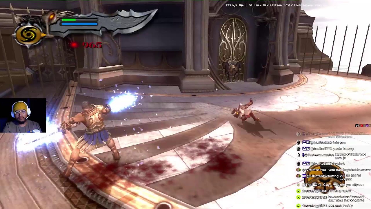 God Of War 2 First Time Playthrough
