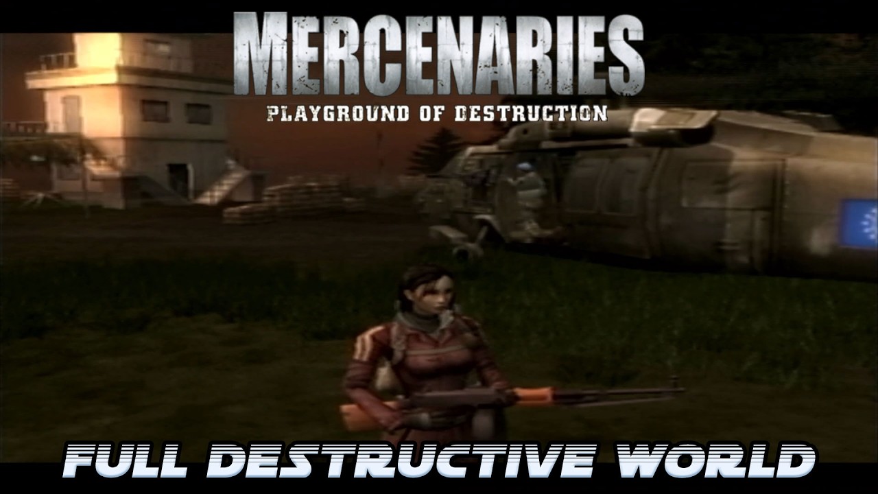 Mercenaries: Playground of Destruction - Intro Story, First Mission and Drive [ PS2 ]
