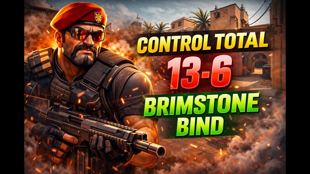 🔥 Brimstone DOMINANDO Bind 💨 | Victoria 13-6