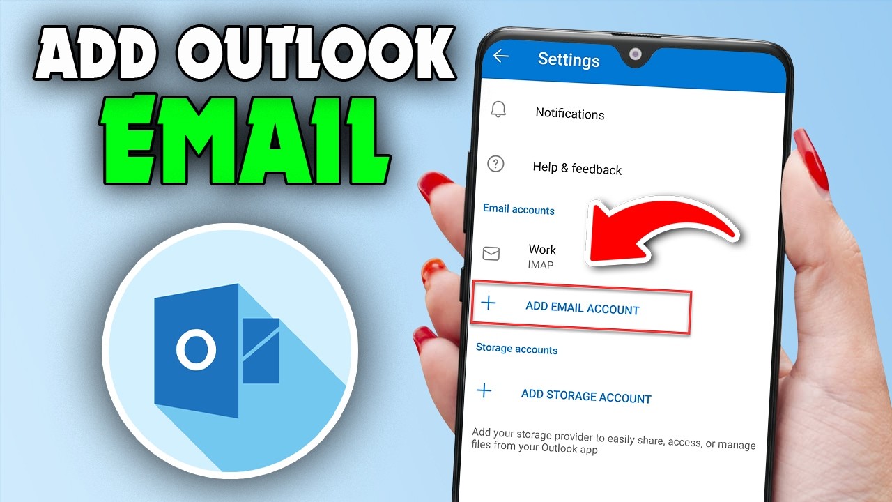 Как добавить почту Outlook на Android (2026)
