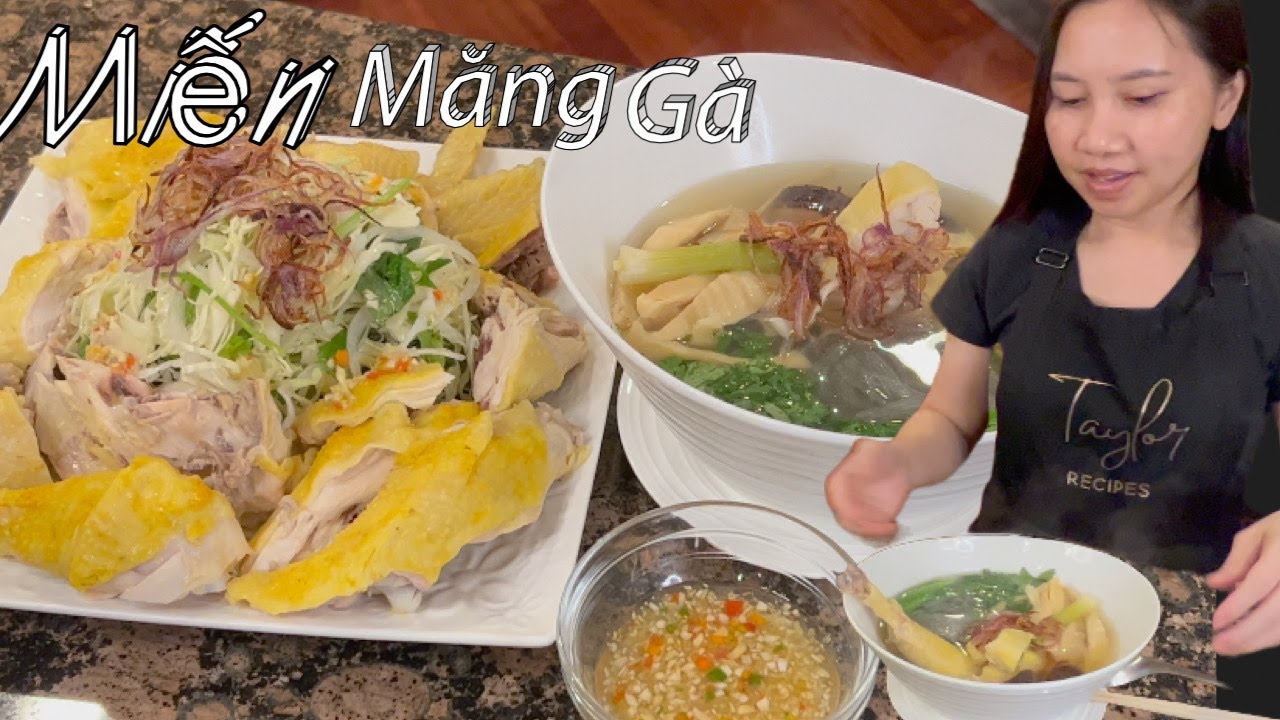 Miến Măng Gà - Chia Sẻ Cách Dùng Măng Khô Và Miến Để Nấu Miến Măng Gà Chuẫn Vị Rất Là Ngon -