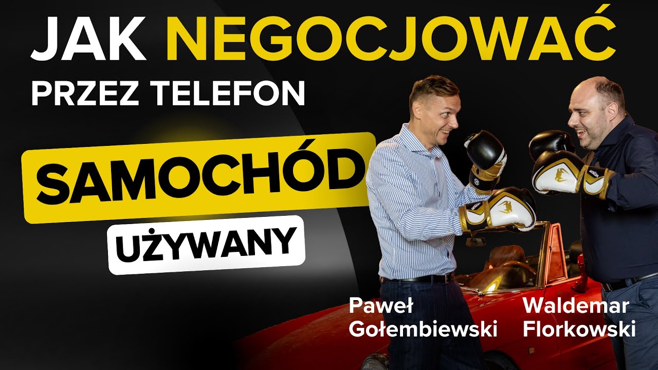 Jak negocjować samochód używany przez telefon?