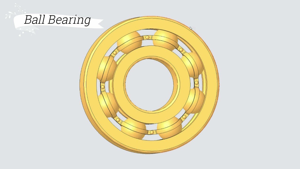 Ball Bearing || Creo Parametric Tutorial