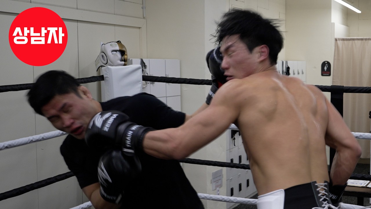 [상남자풀스파링] 미들급챔피언 백대현 vs 파이터100우승자 송경민