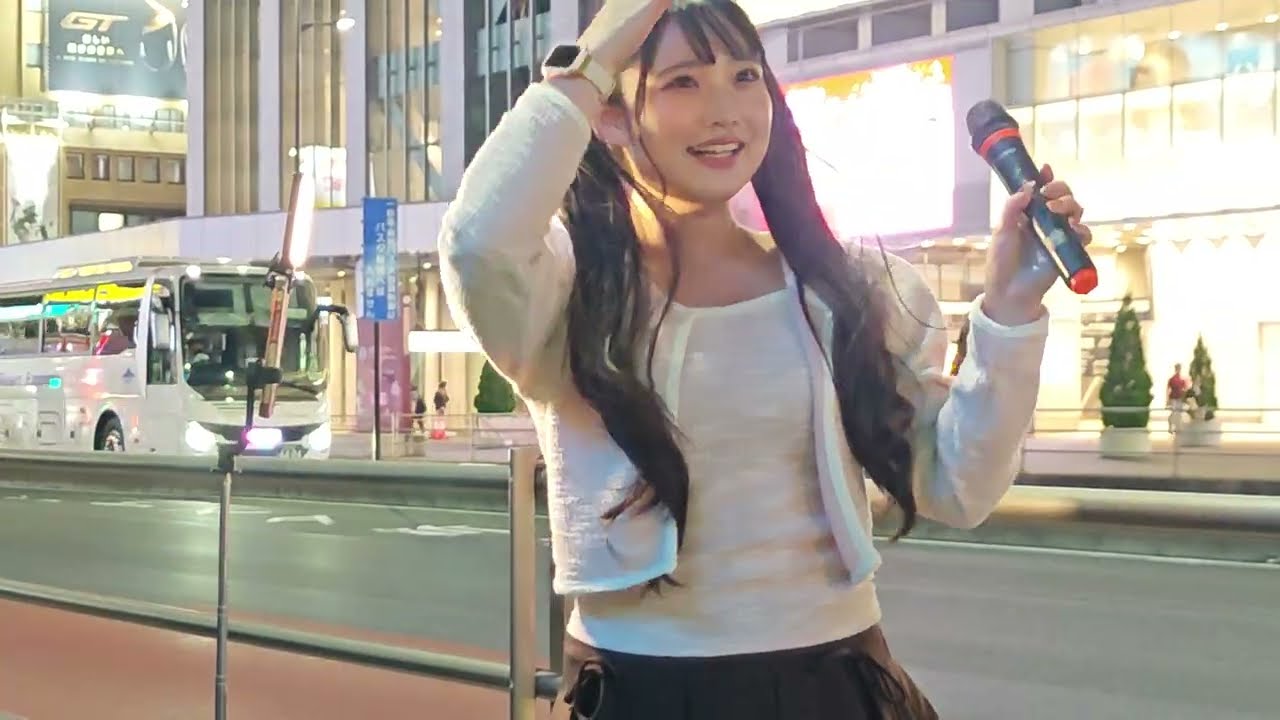 2025/10/6 篠原ののか路上ライブ（スマホ高画質版）横位置