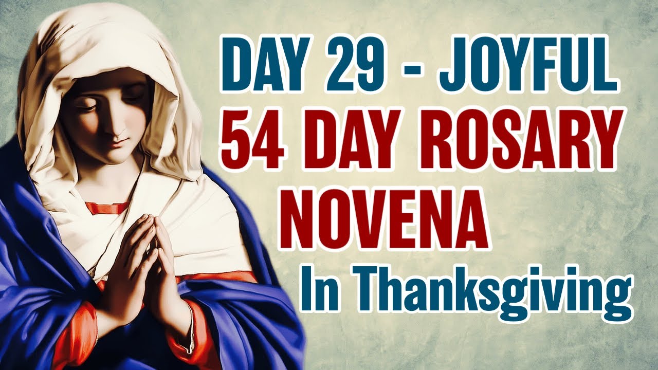 54-дневная Новена Розария, день 29 💙Радостные Тайны