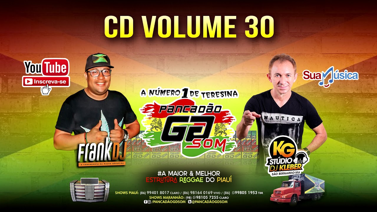 PANCAD&Atilde;O GD SOM CD VOLUME 30 FAIXA 03-MELO DE MARIAH VS 2020 REGGAE REMIX