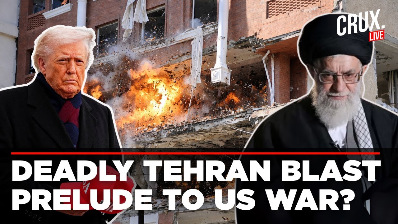 LIVE | Iran Bleeds In Lethal Tehran Explosions, Trump Mocks IRGC Ahead of ‘Unsafe’ Drills | Khamenei