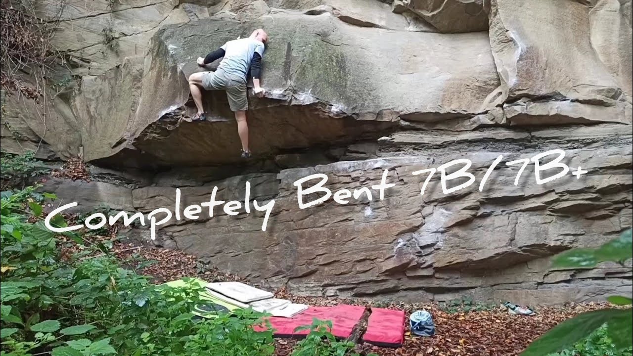Bouldern im Nangijala, Ruhrtal // "Completely Bent"  FA