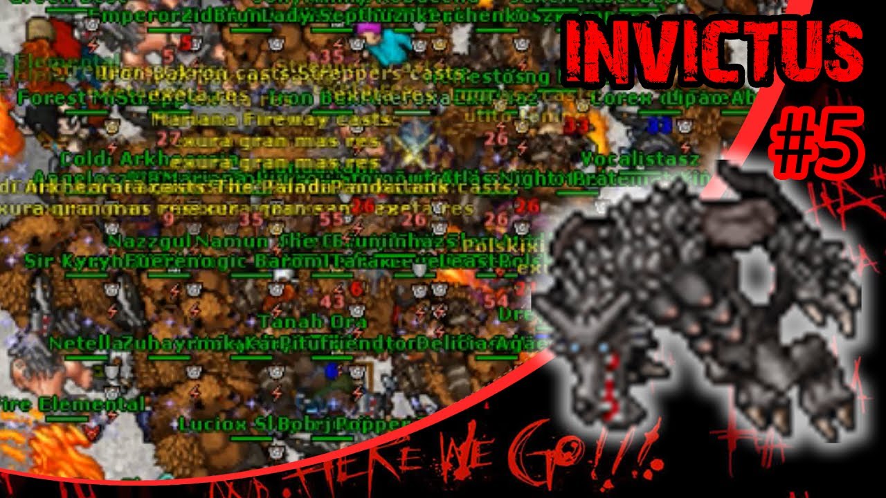 Tibia - Laudera #5 Invictus vs Final Act ~ Feroxa Junho/2017