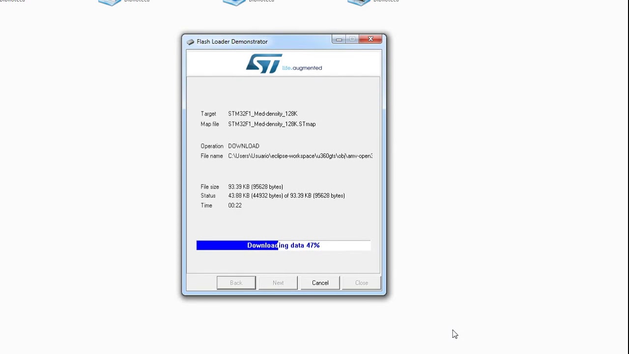 u360gts: Flashing the firmware