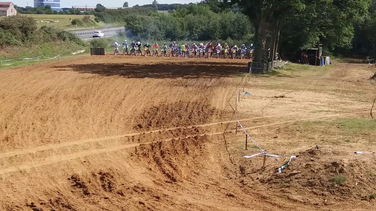 Depart mobcross Andreze 2018 manche 3