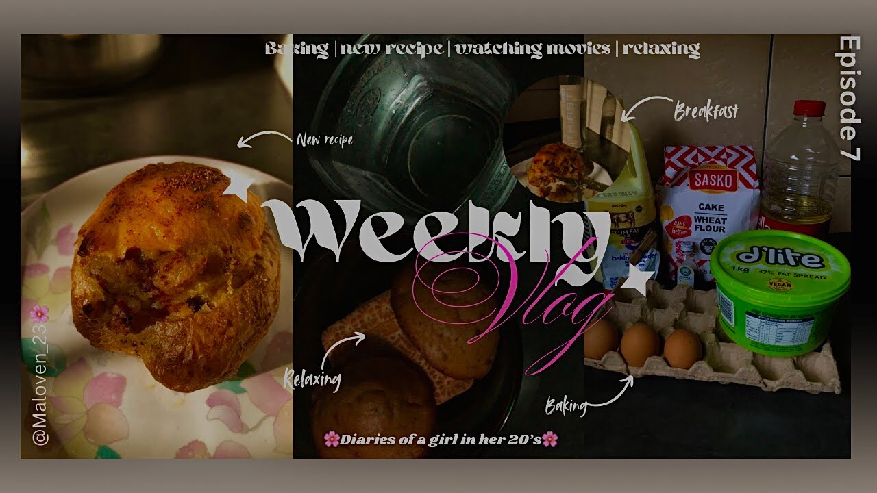 🌸Diaries of a girl in her 20’s🌸|few days with me: Baking | new recipe | Movies and many more .