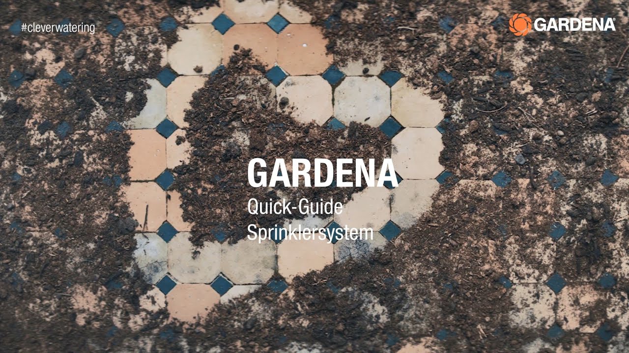 GARDENA Sprinklersystem Installation Instructions