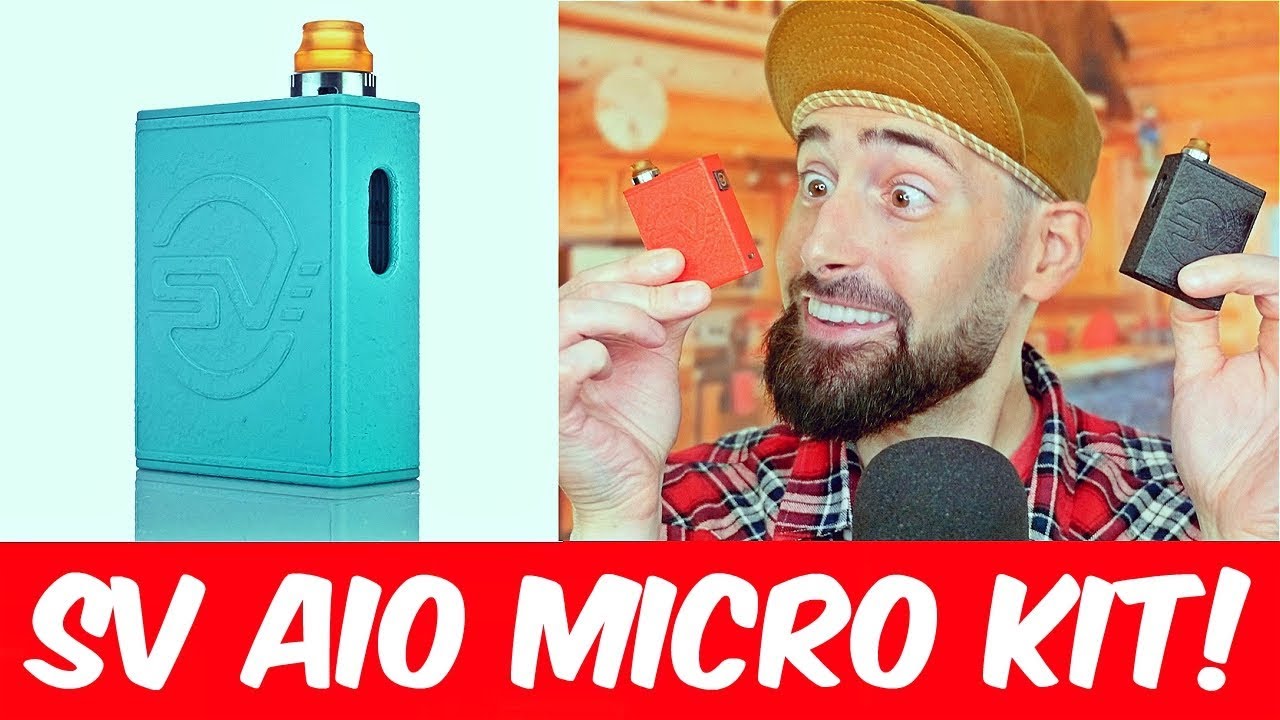 SUPER TINY All In One Vape Starter Kit! The SV AIO Micro By SMOKJOY!