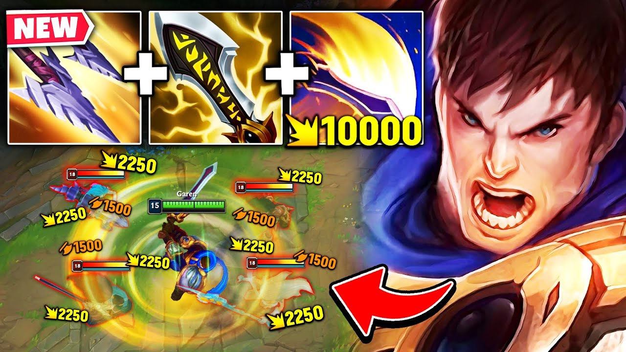 So the new crit Garen build is absolutely NOT balanced... (SPIN TO WIN)