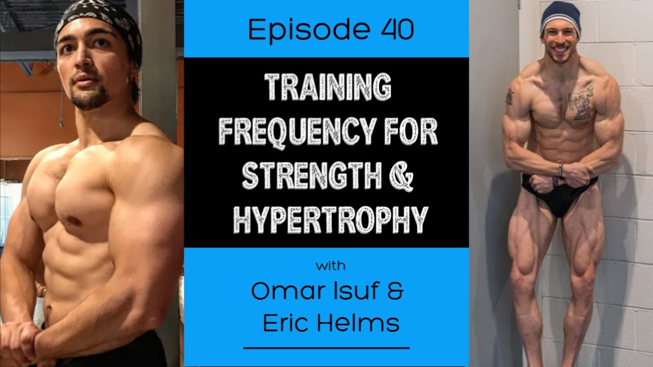 Ep. 40- Training Frequency For Strength & Hypertrophy