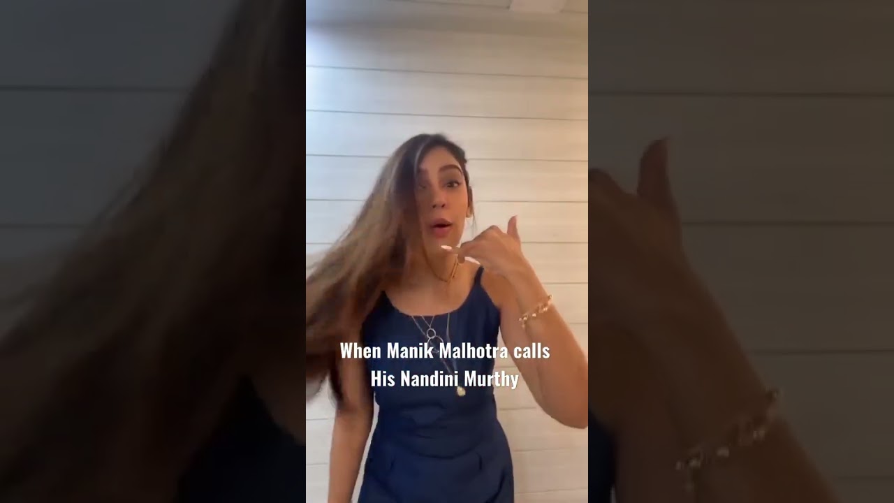 When Manik Malhotra calls his Nandini Murthy 😜 #parthsamthaan #nititaylor#kyy4#shorts#trending#viral