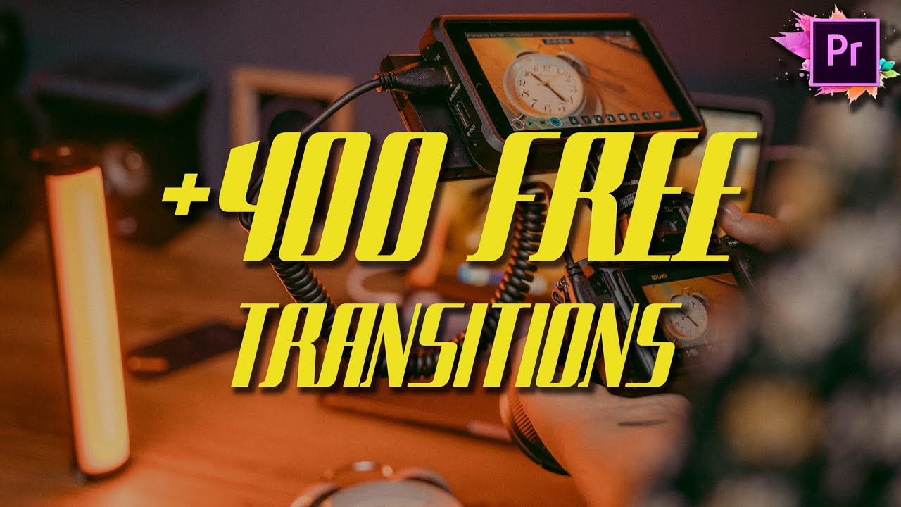 +400 TRANSICIONES GRATIS para tus VIDEOS | ADOBE PREMIERE PRO 🔥