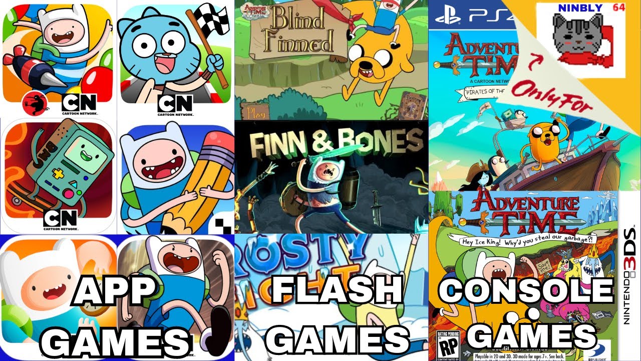 Todos os jogos do Hora de Aventura (all Adventure Time games)