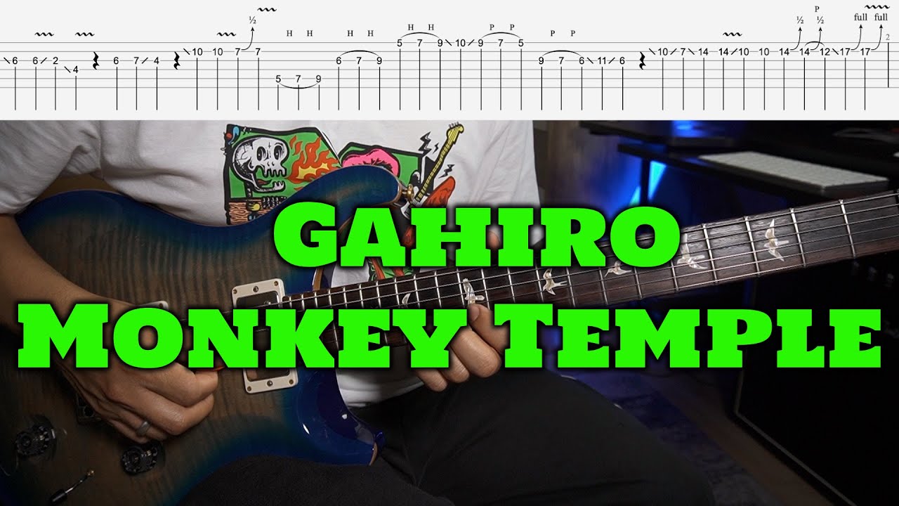Gahiro | Monkey Temple | Guitar Lesson with tabs