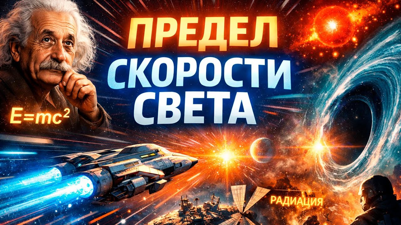 Скорость света — не “просто быстро”: скрытая цена полёта к звёздам (время, радиация, энергия)