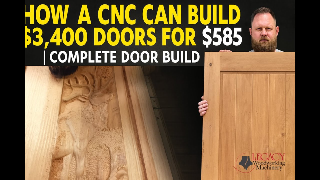 Как ЧПУ может изготовить двери стоимостью 3400 долларов за 585 долларов | Полное изготовление дверей