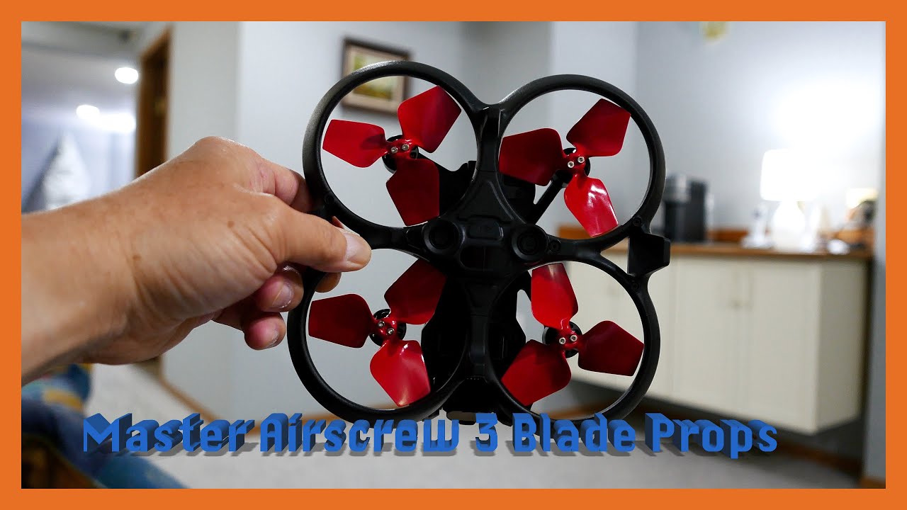 DJI Avata - Master Airscrew New 3 Blade Propellers 😊🚁 