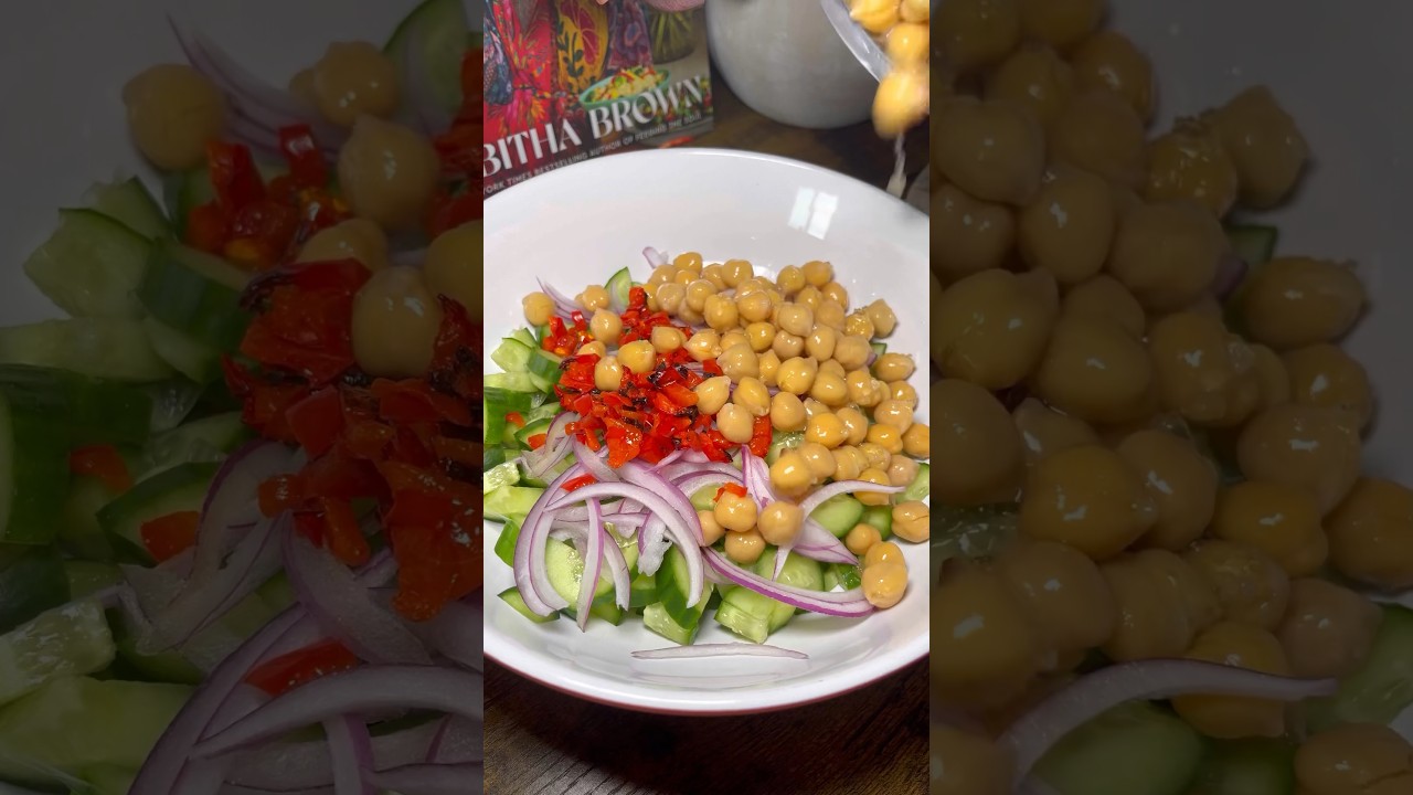 Easy Mediterranean Salad 🥗💫