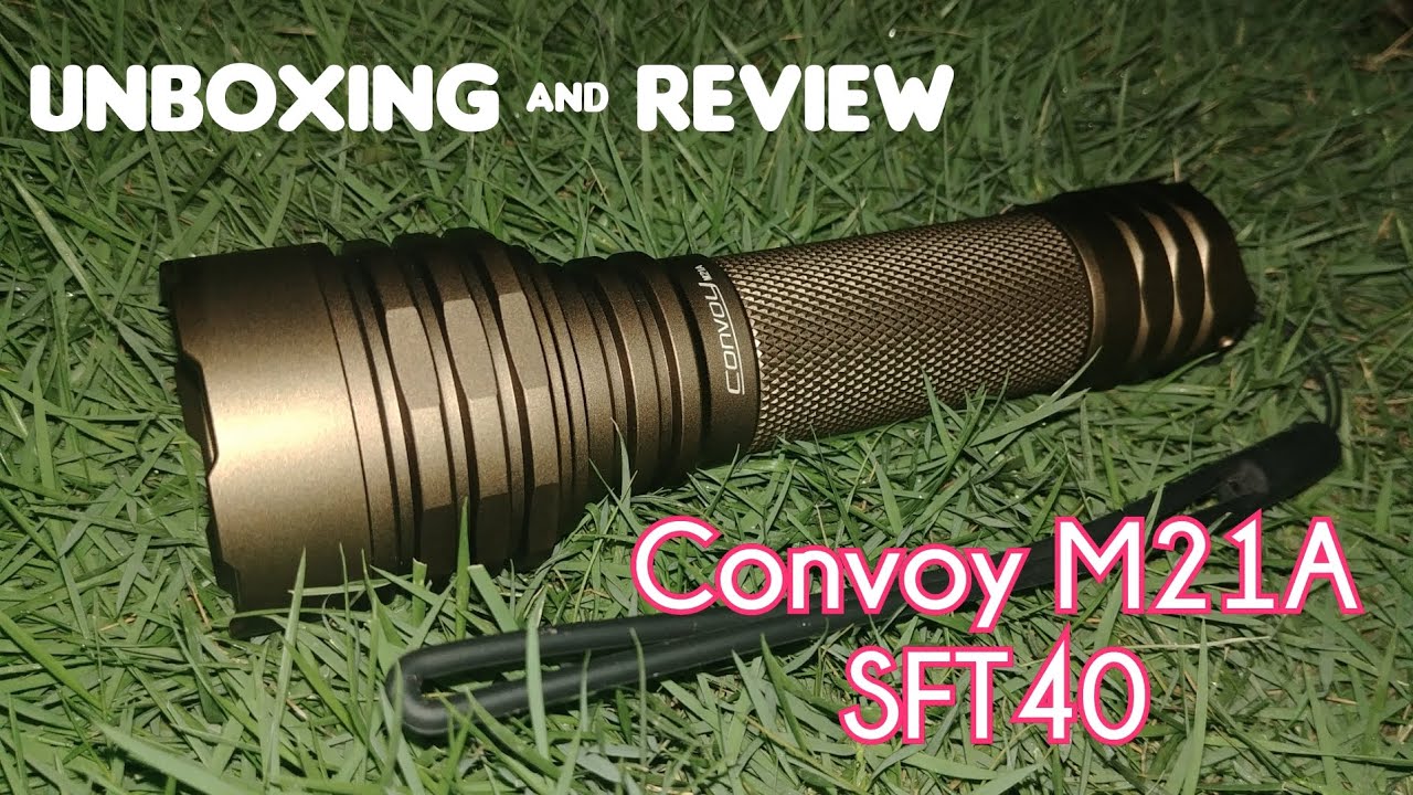 CONVOY M21A SFT40 | UNBOXING DAN REVIEW | BEEMSHOT
