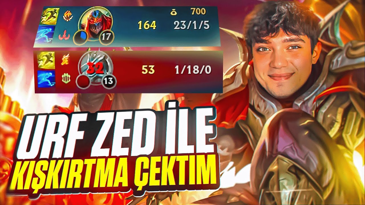 URF ZED AMA SADECE NASUSU KESİYORUM