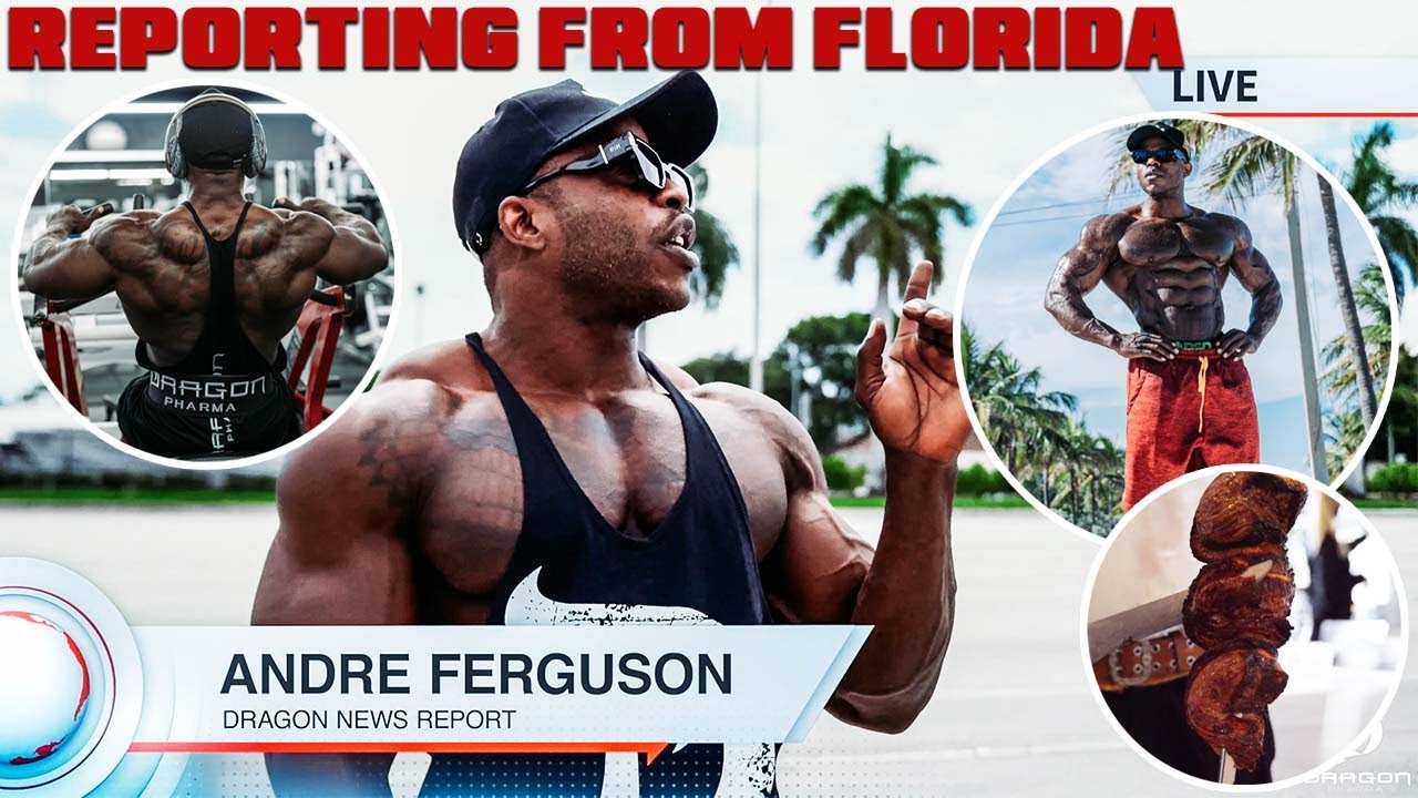 A DAY IN THE LIFE OF ANDRE FERGUSON IN MIAMI | REPORTING FLORIDA NEWS | FULL BACK DAY