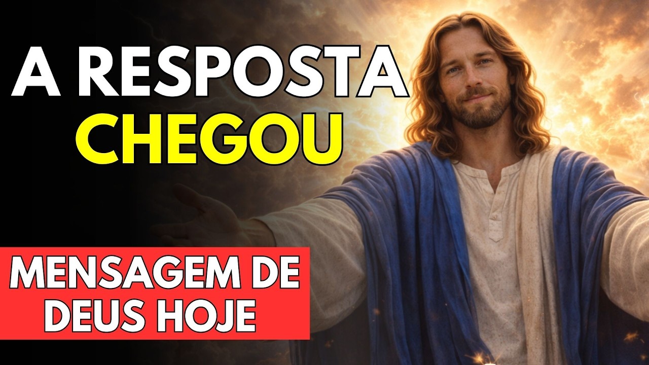 A resposta que você pediu já foi liberada | Jesus diz | Mensagem de Jesus hoje |